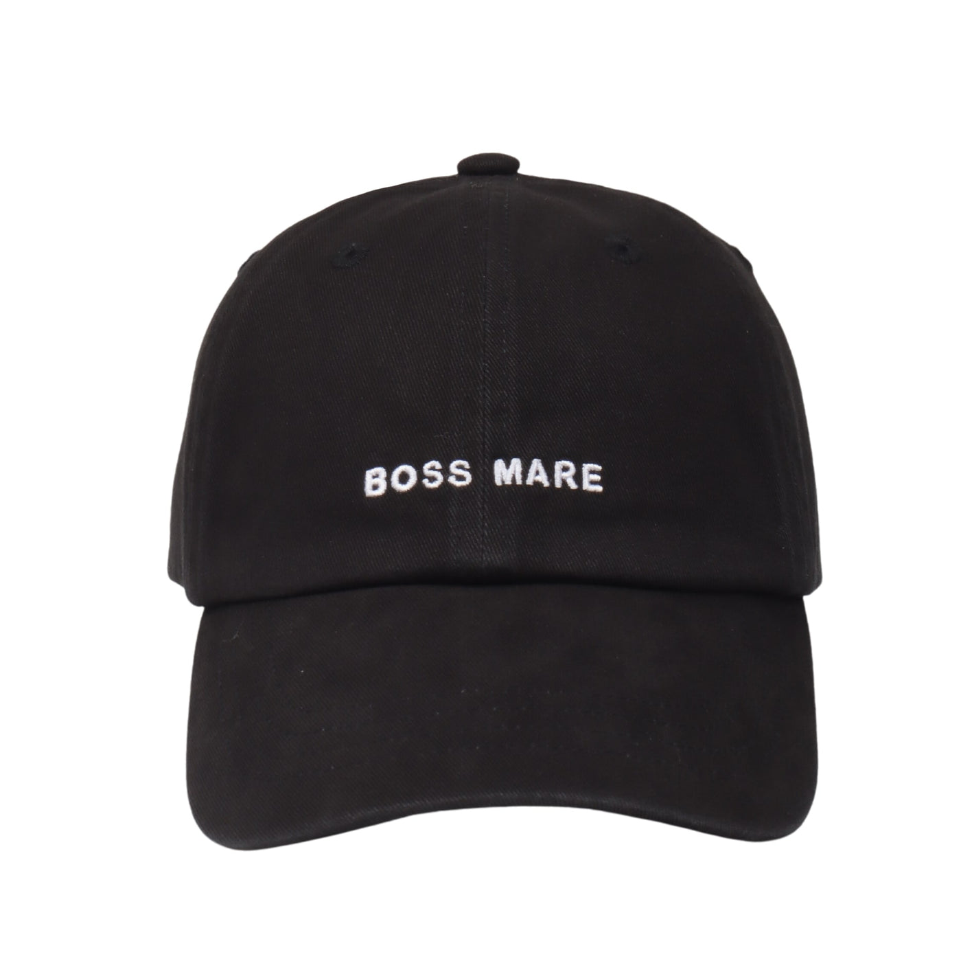 Hatphile Boss Mare Black Soft Baseball Cap