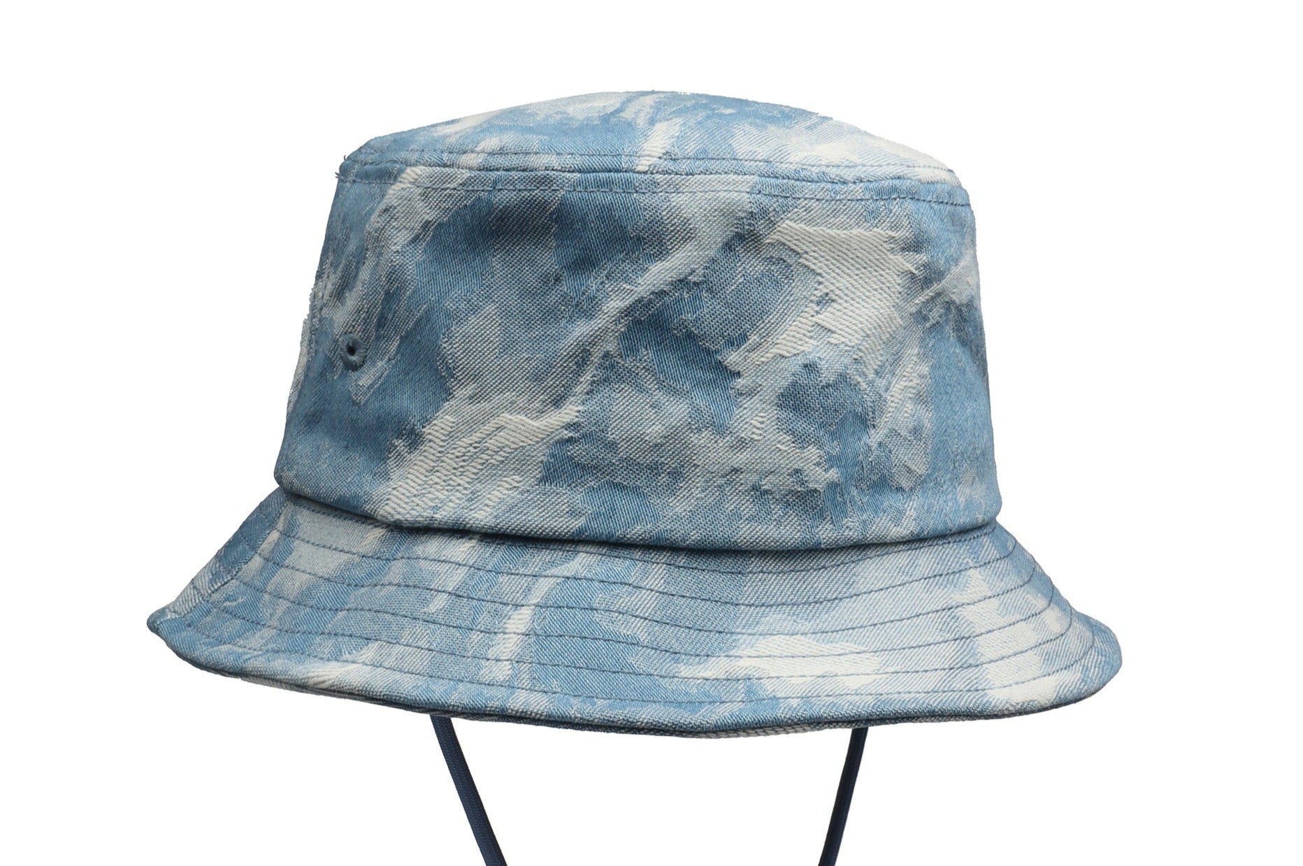 Hatphile Washed Denim Bucket Hats with Strings HATPHILE