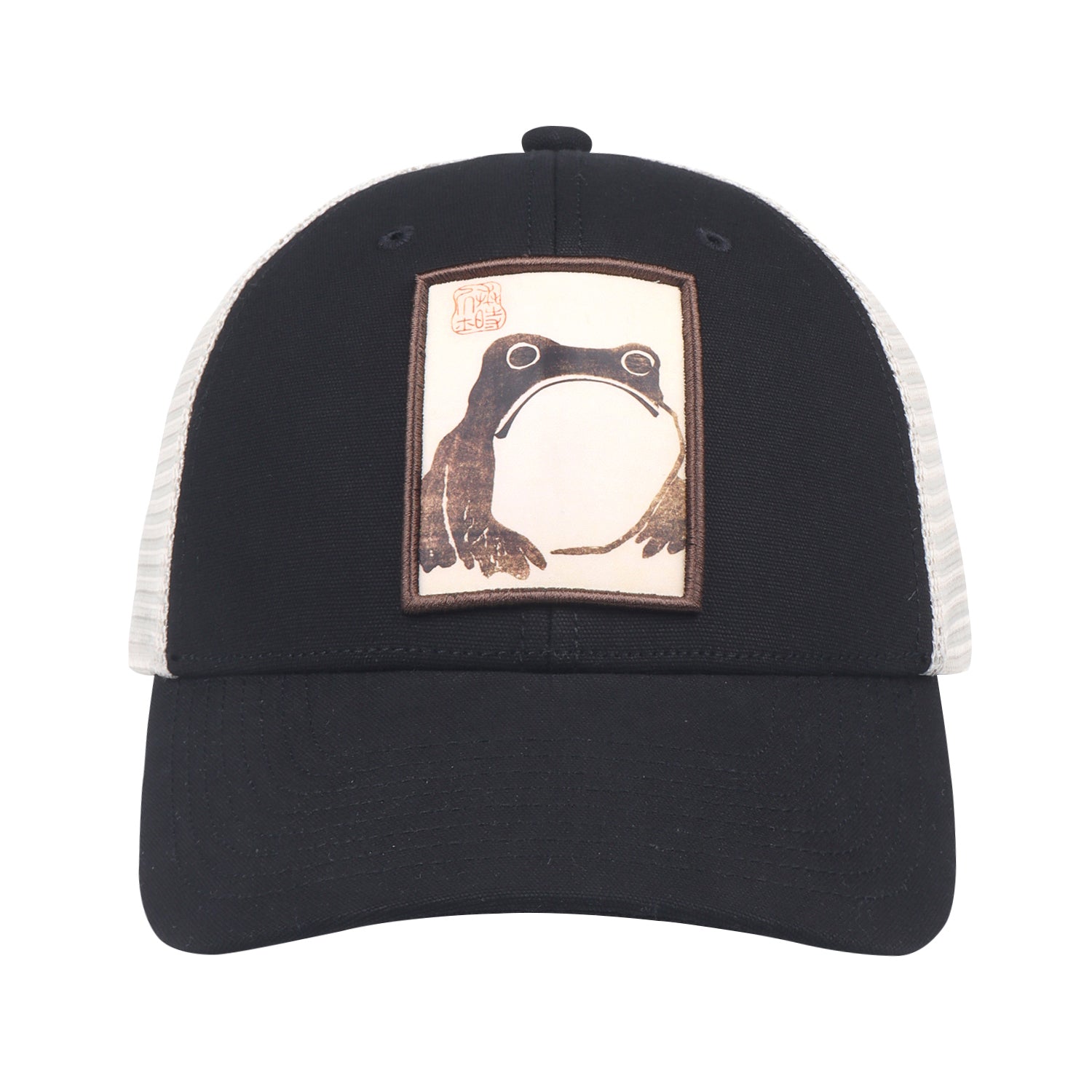 HatPhile Matsumoto Hoji Japanese Frog Patch Trucker Hat