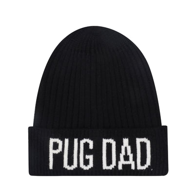 Hatphile Pug Dad Knit Beanie Toque