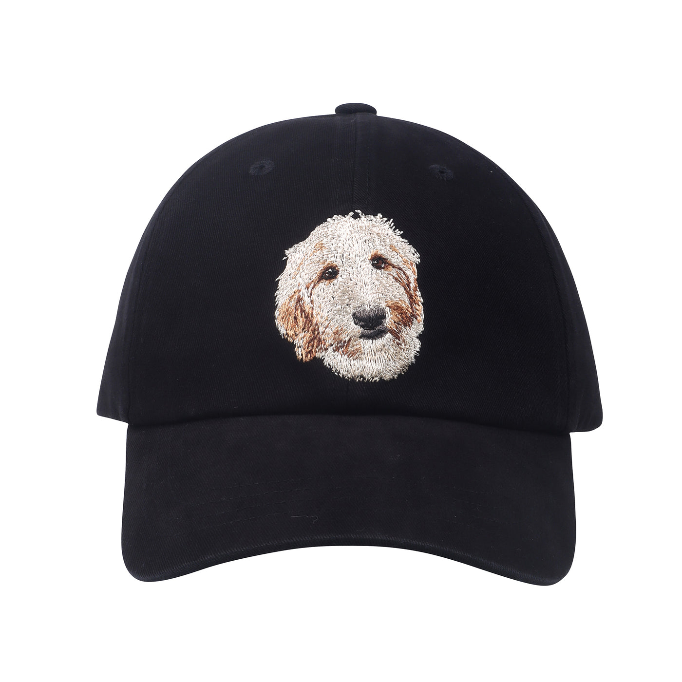 HatPhile Doodle Dog Embroidery Baseball Cap – Adjustable Cotton Hat for Dog Lovers