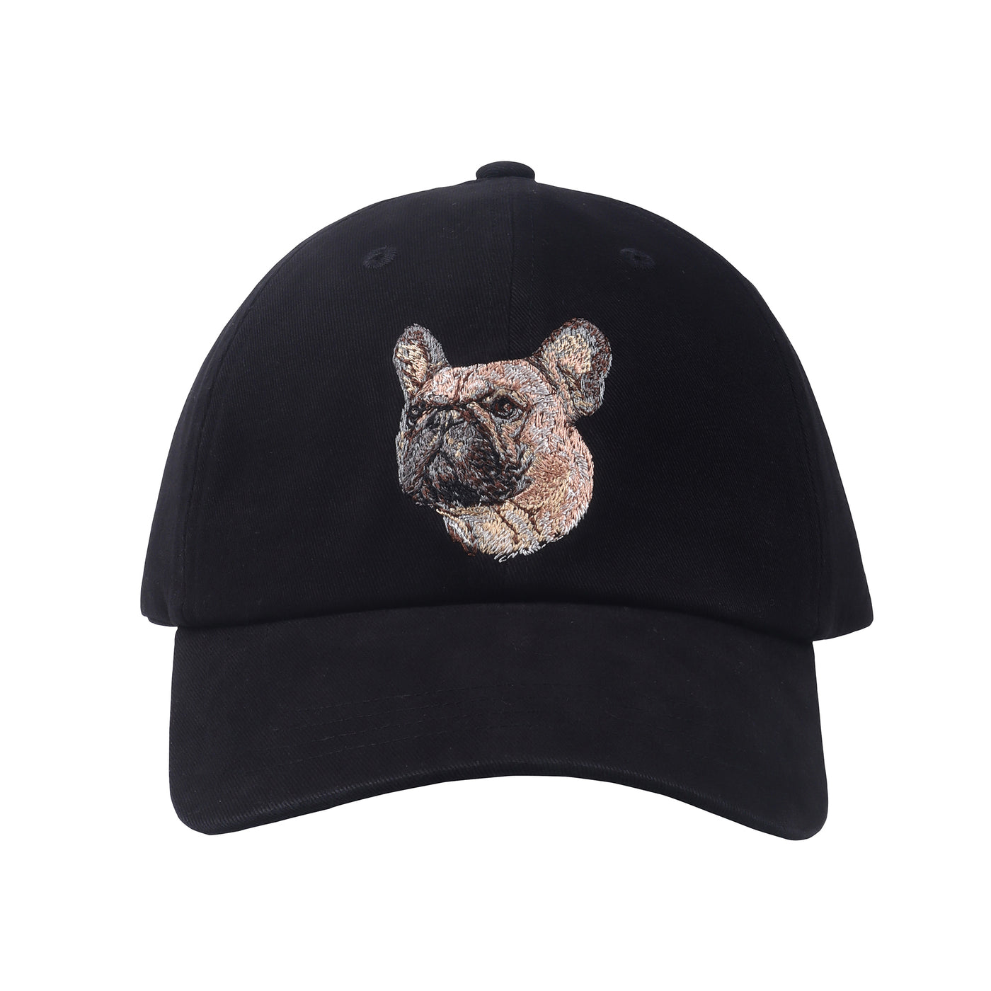 HatPhile French Bulldog Embroidery Baseball Cap – Adjustable Cotton Hat for Bulldog Enthusiasts