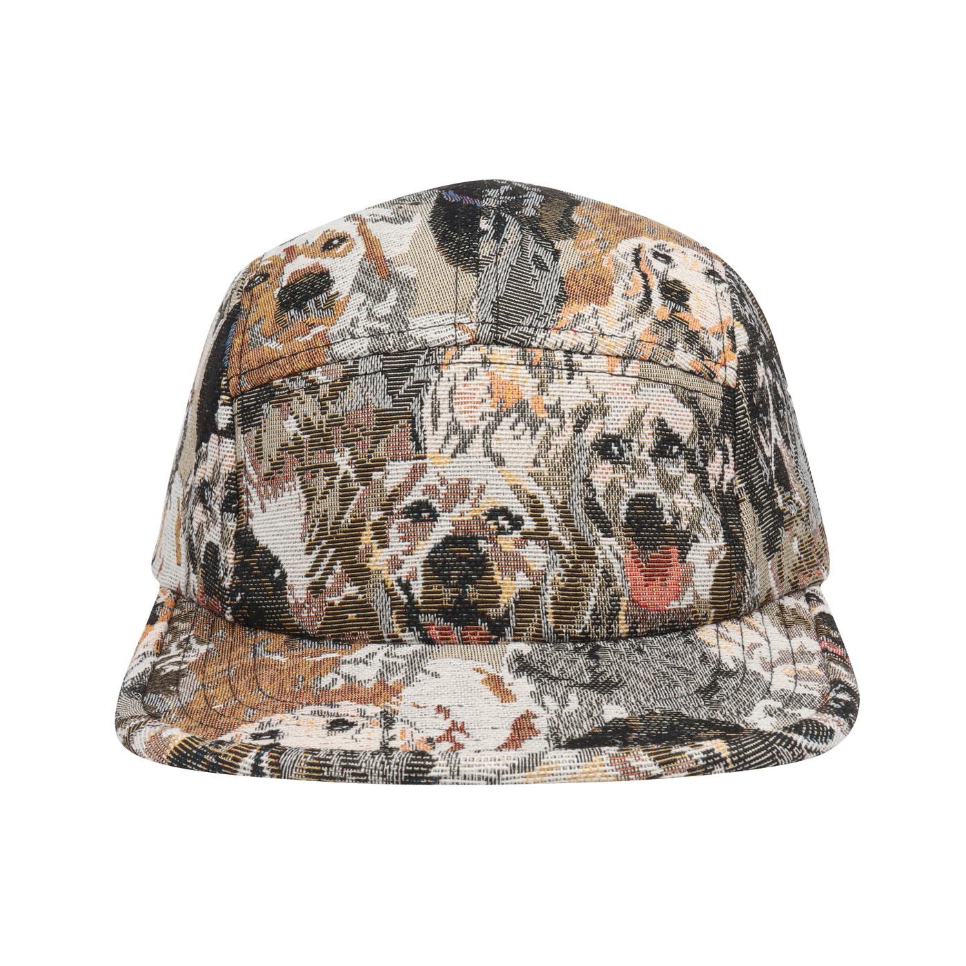 HatPhile Unique Dog Jacquard 5-Panel Hat