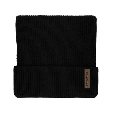 HatPhile Catrovert Cat-Ear Square Ribbed Beanie