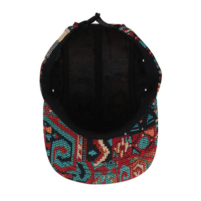 HatPhile Chenille Red Tapestry 5-Panel Hat – Blessings Edition