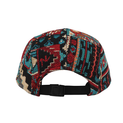HatPhile Chenille Red Tapestry 5-Panel Hat – DogDad Edition