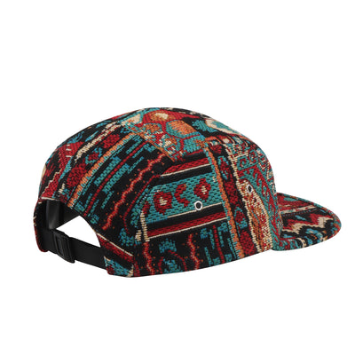 HatPhile Chenille Red Tapestry 5-Panel Hat – DogDad Edition