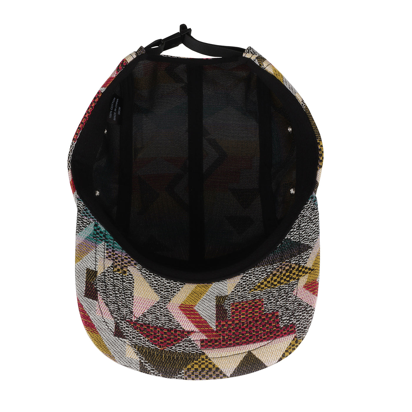 HatPhile Patchwork Jacquard 5-Panel Hat – Colorado Edition