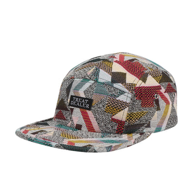 HatPhile Patchwork Jacquard 5-Panel Hat – Treat Dealer Edition