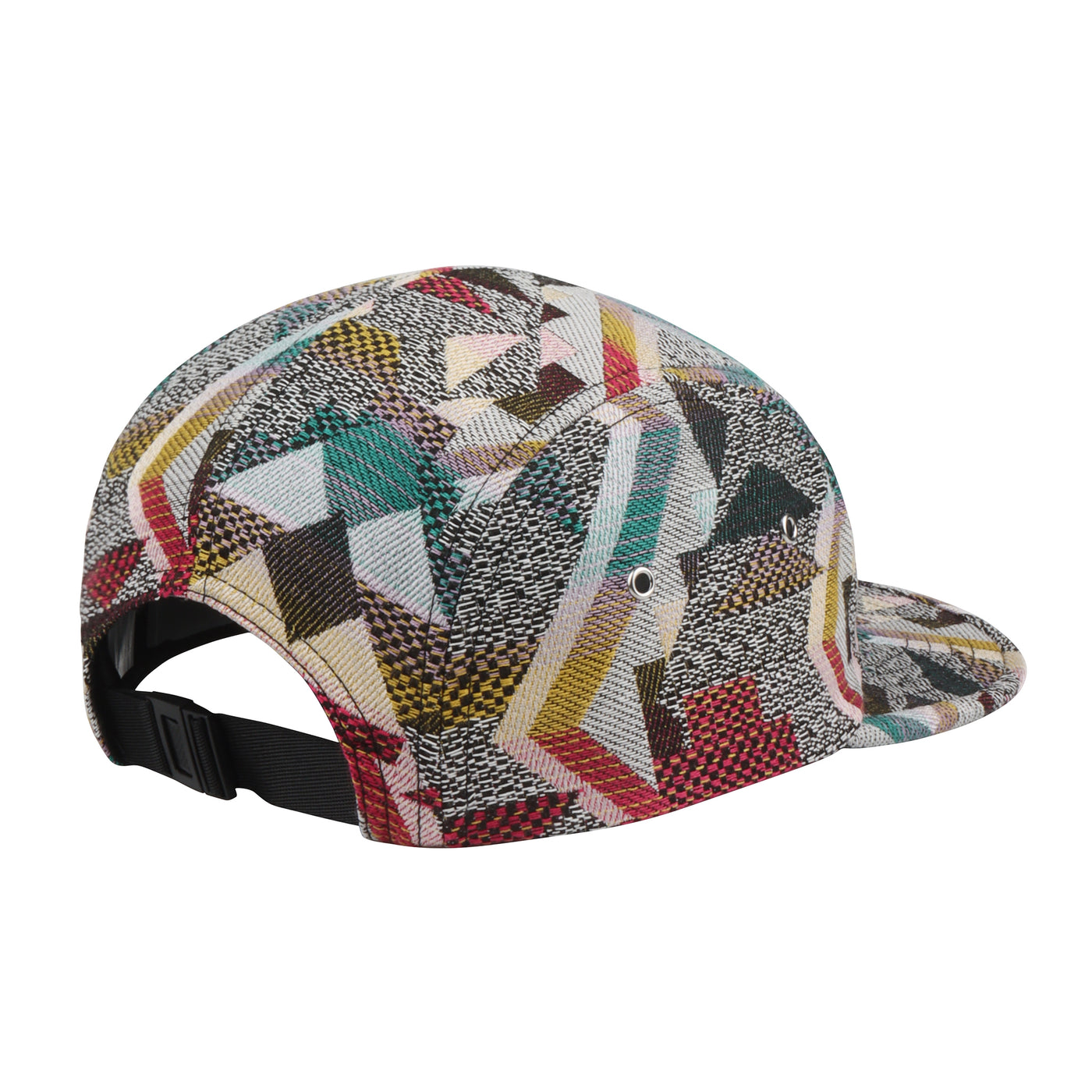 HatPhile Patchwork Jacquard 5-Panel Hat – Lowkey Edition