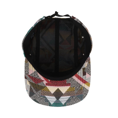 HatPhile Patchwork Jacquard 5-Panel Hat – Lowkey Edition