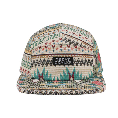 HatPhile Trendy Aztec Pattern 5-Panel Hat – Treat Dealer Edition