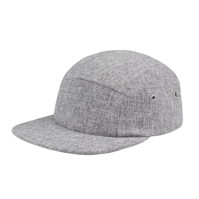 HatPhile Urban Weave 5-Panel Hat – Modern Minimalist Texture for Everyday Streetwear