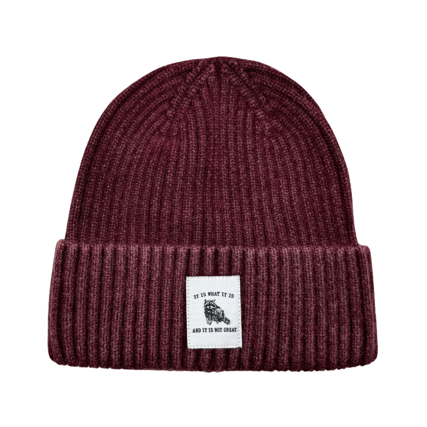 HatPhile “It Is What It Is (And It Is Not Great)” Beanie – Everyday Cozy with Honest Energy