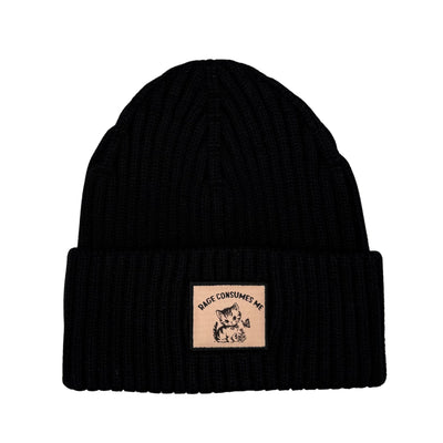 HatPhile “Rage Consumes Me” Grumpy Cat Beanie – Cozy Mood, Chaotic Energy