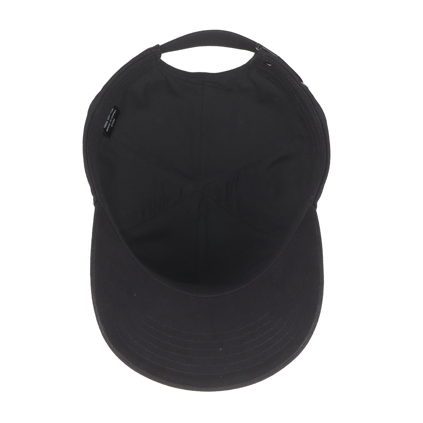 HatPhile Running on Caffeine & Anxiety Black Cat Patch Cap
