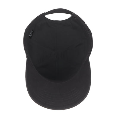 HatPhile Running on Caffeine & Anxiety Black Cat Patch Cap