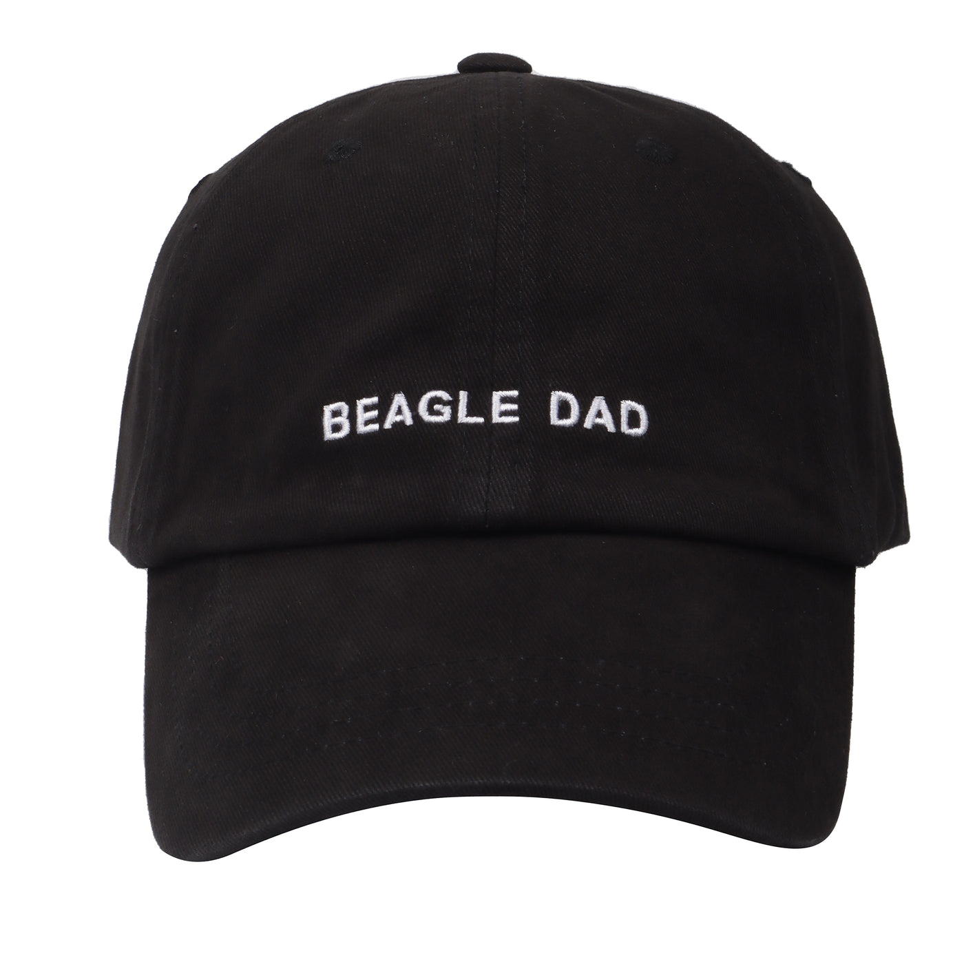 Hatphile Beagle Dad Soft Baseball Cap
