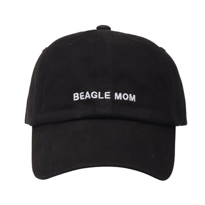 HatPhile Beagle Mom Soft Baseball Cap – Adjustable Cotton Hat for Dog Moms