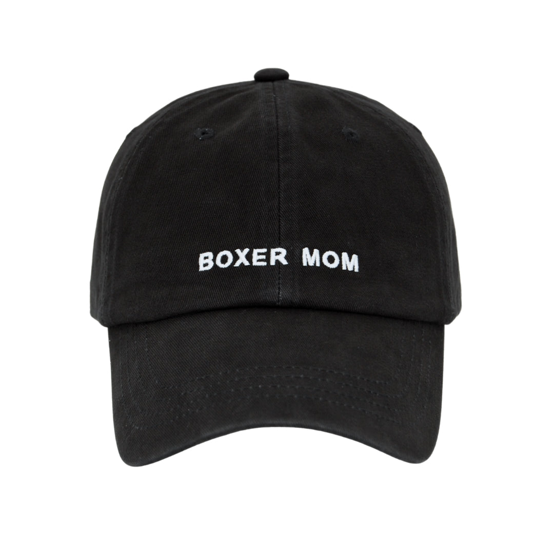 Hatphile Boxer Mom Soft Baseball Cap