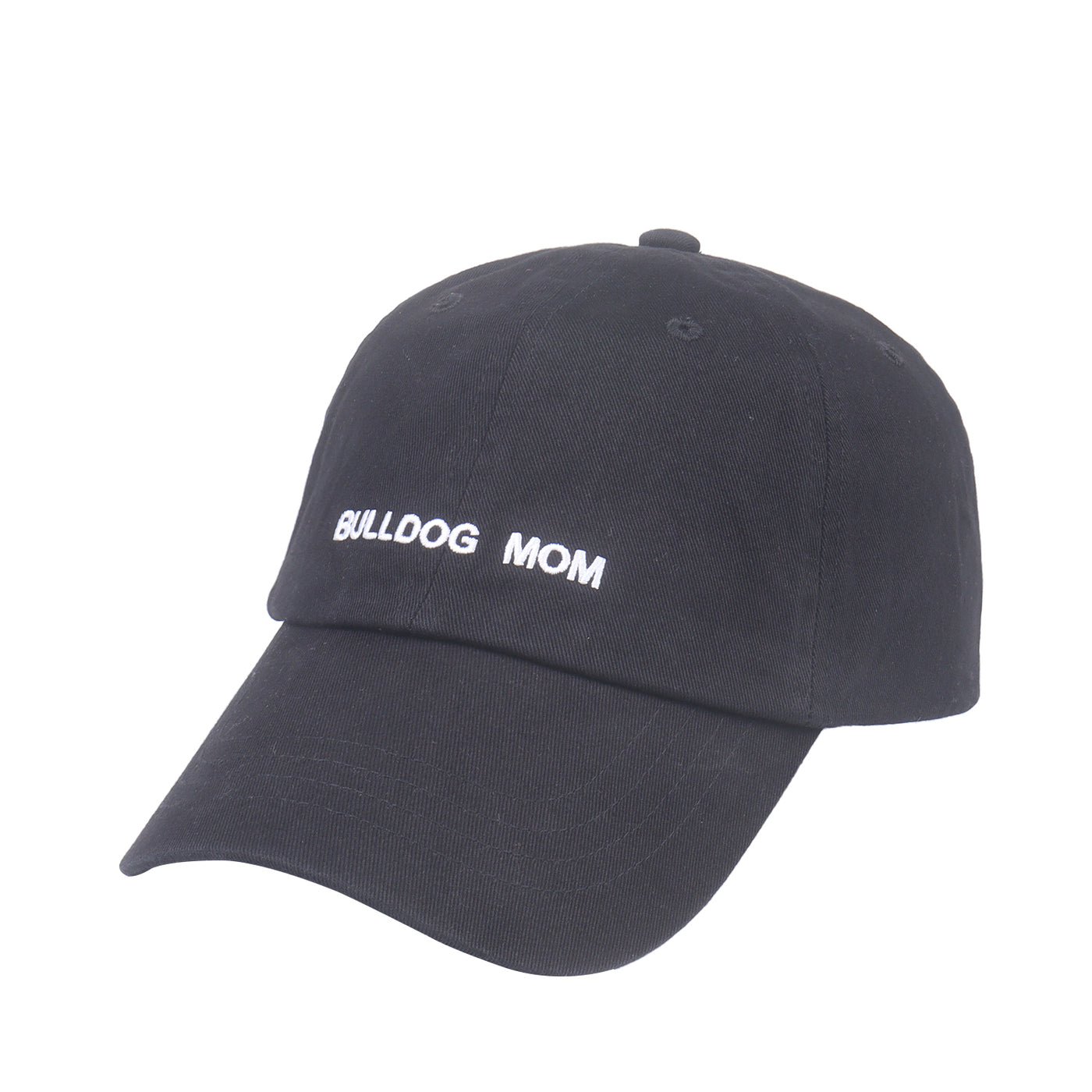 HatPhile Bulldog Mom Soft Baseball Cap – Adjustable Cotton Hat for Bulldog Moms