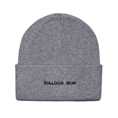 HatPhile Bulldog Mom & Bulldog Dad Embroidered Beanies – Celebrate Your Bulldog Bond in Style
