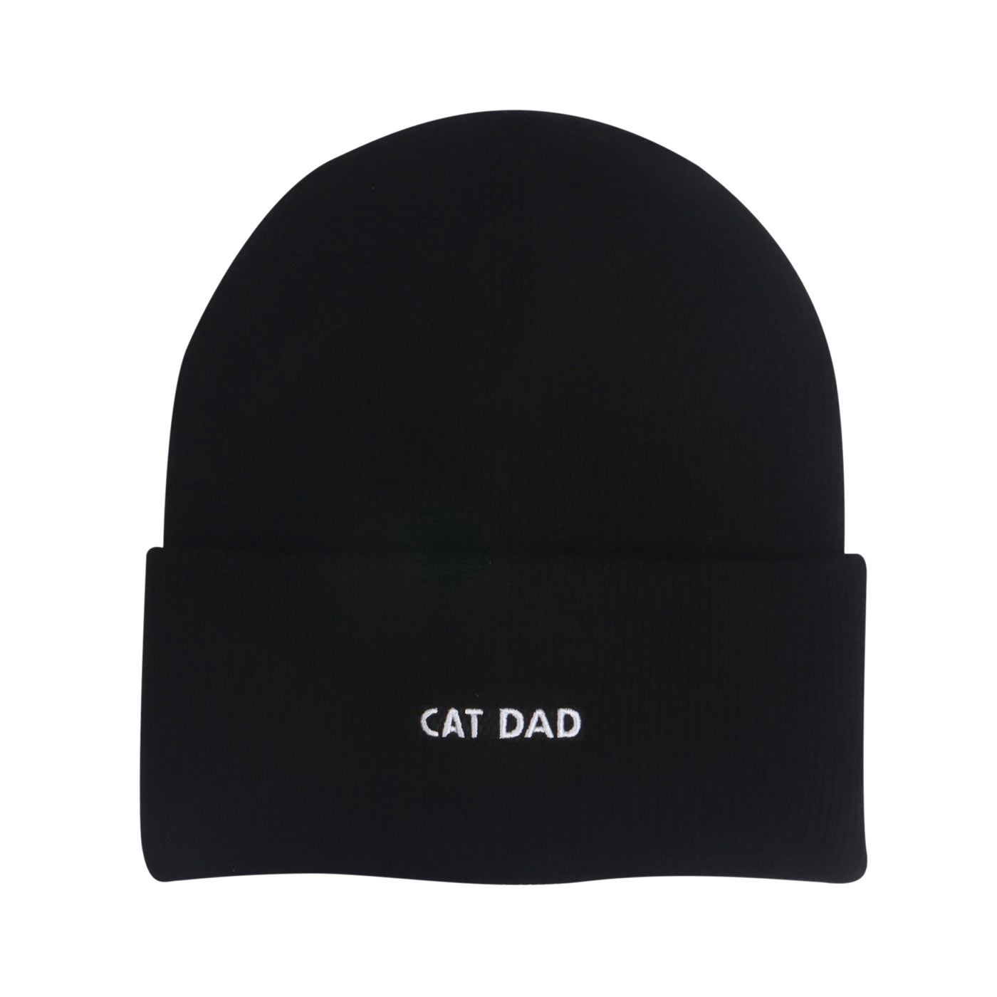 HatPhile Cat Dad + Dog Dad Embroidered Beanie