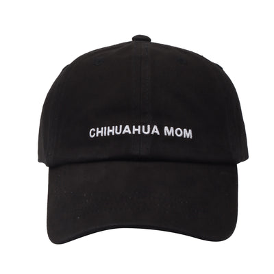 HatPhile Chihuahua Mom Soft Baseball Cap – Adjustable Cotton Hat for Chihuahua Moms