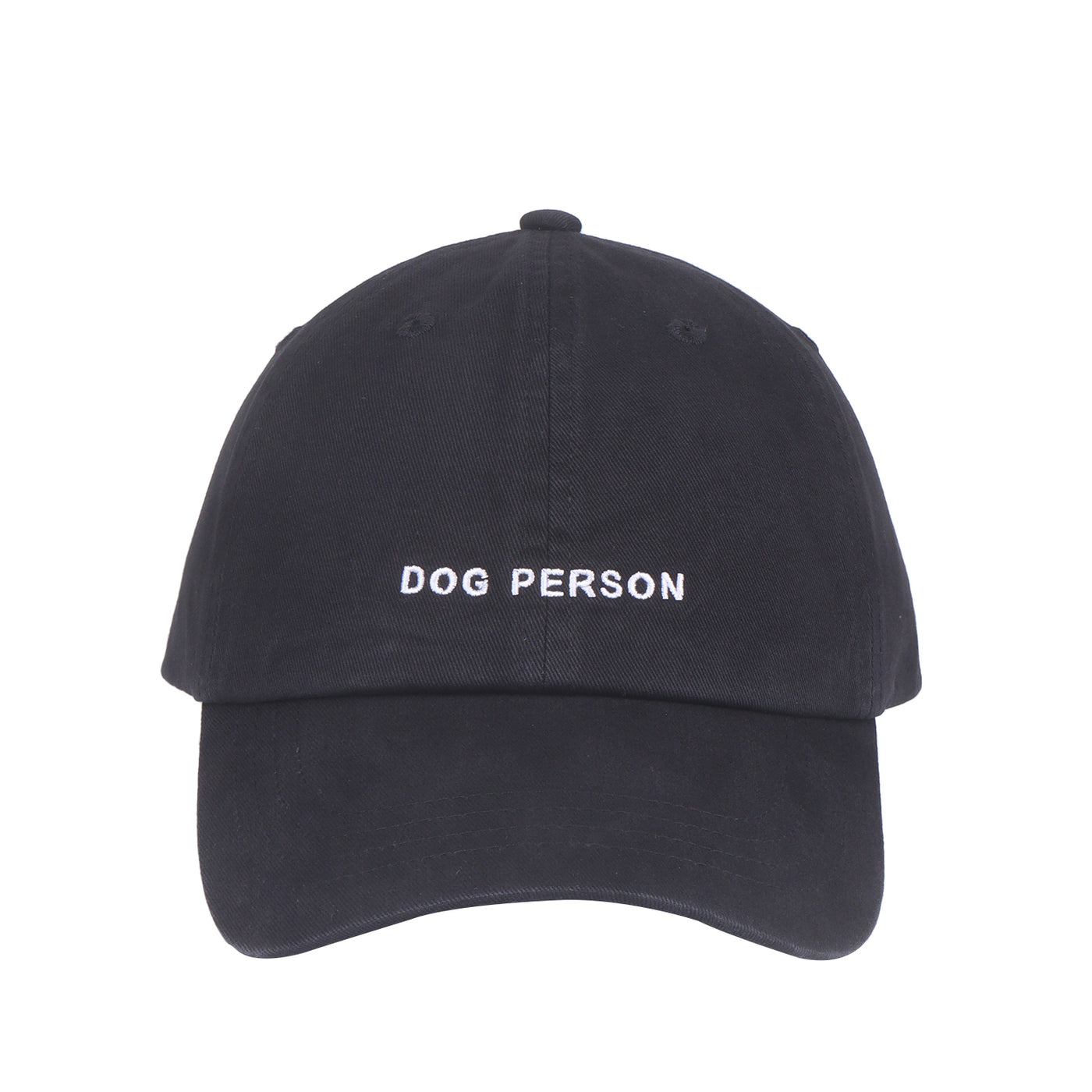 HatPhile Dog Person Baseball Cap - Embroidered Adjustable Hat for Dog Lovers