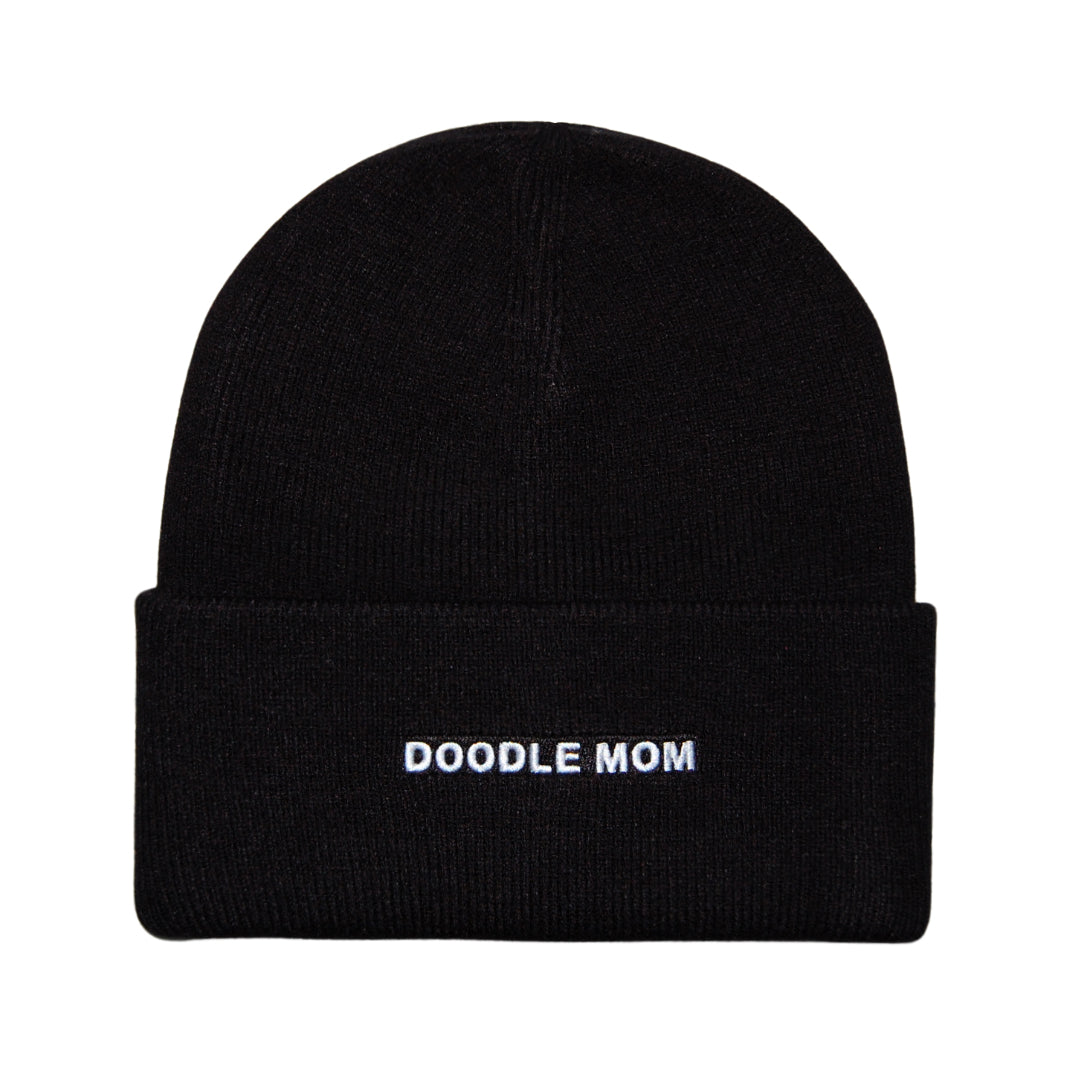 HatPhile Doodle Mom & Doodle Dad Embroidered Beanies – Celebrate Your Doodle Devotion in Style
