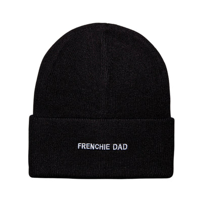 HatPhile Frenchie Mom & Frenchie Dad Embroidered Beanies – Built for Bulldog Fans with Big Hearts