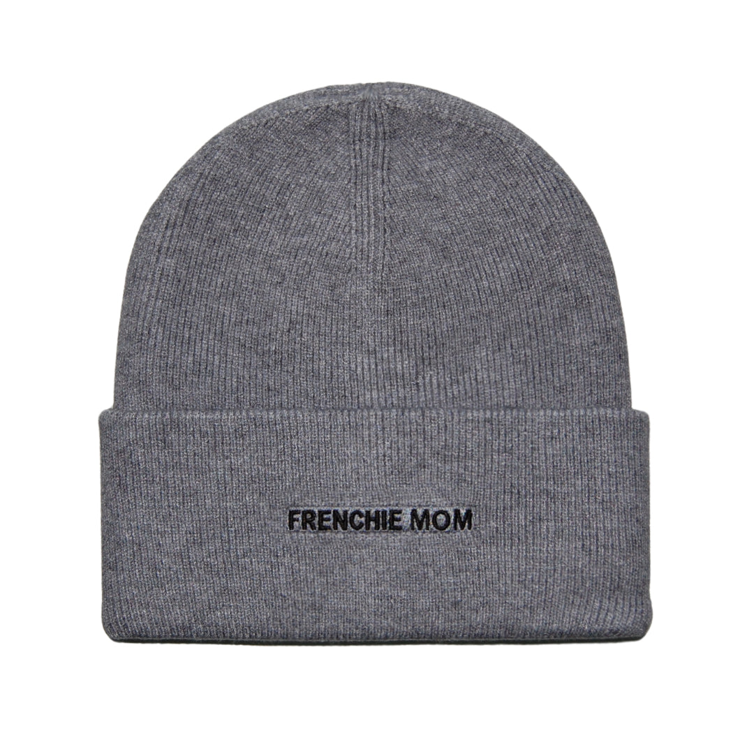 HatPhile Frenchie Mom & Frenchie Dad Embroidered Beanies – Built for Bulldog Fans with Big Hearts