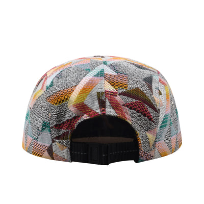 Hatphile Patchwork Salty Jacquard 5 Panel Hat Camp Cap