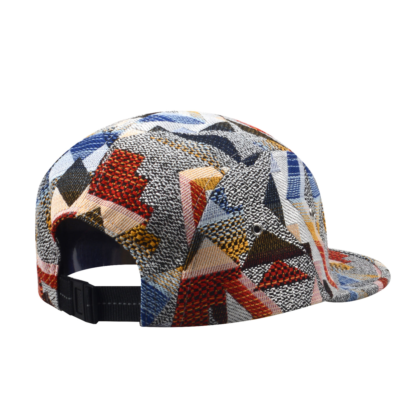 Hatphile Patchwork Salty Jacquard 5 Panel Hat Camp Cap