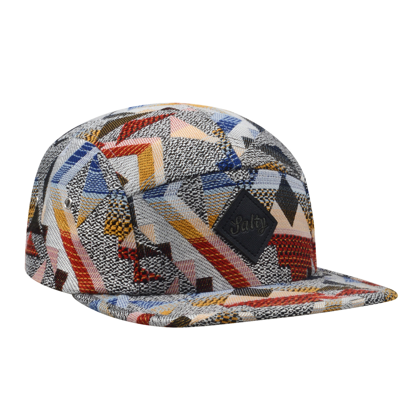 HatPhile Patchwork Salty Jacquard 5-Panel Hat