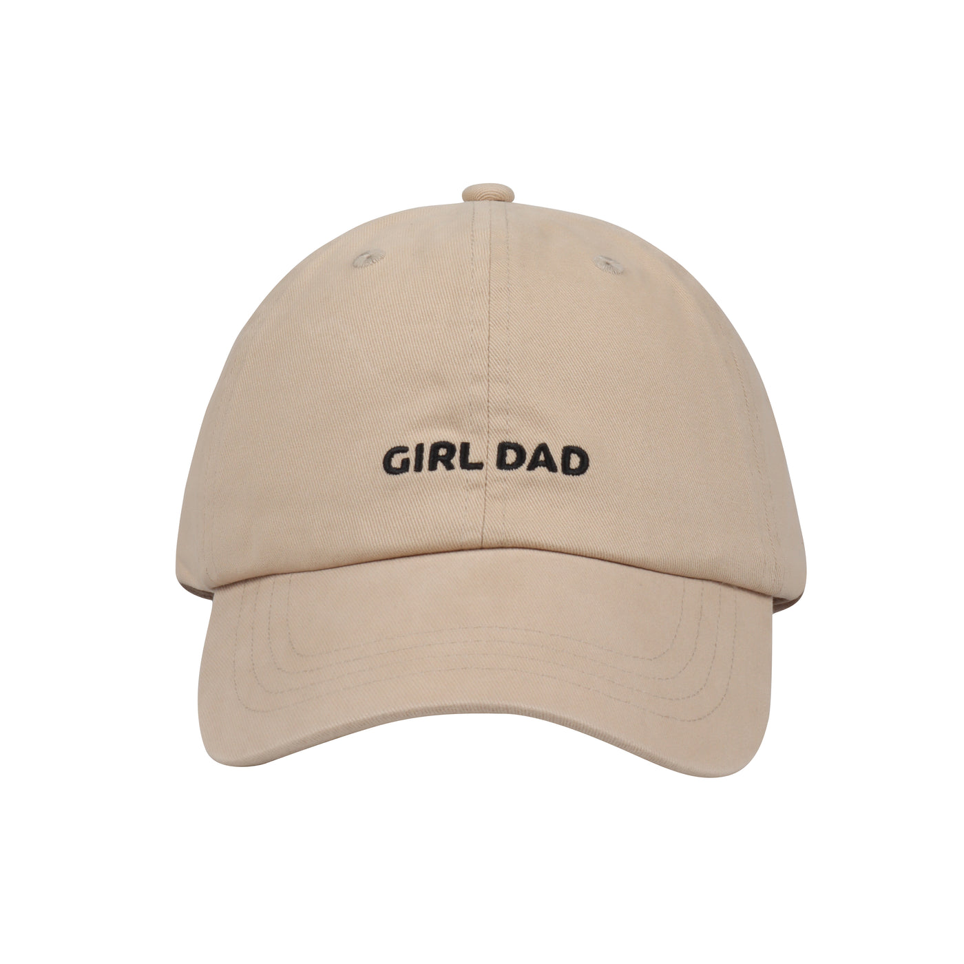 Hatphile Pre-washed Soft Cotton Girl Dad Embroidery Dad Hat Ball Cap