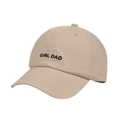 Hatphile Pre-washed Soft Cotton Girl Dad Embroidery Dad Hat Ball Cap