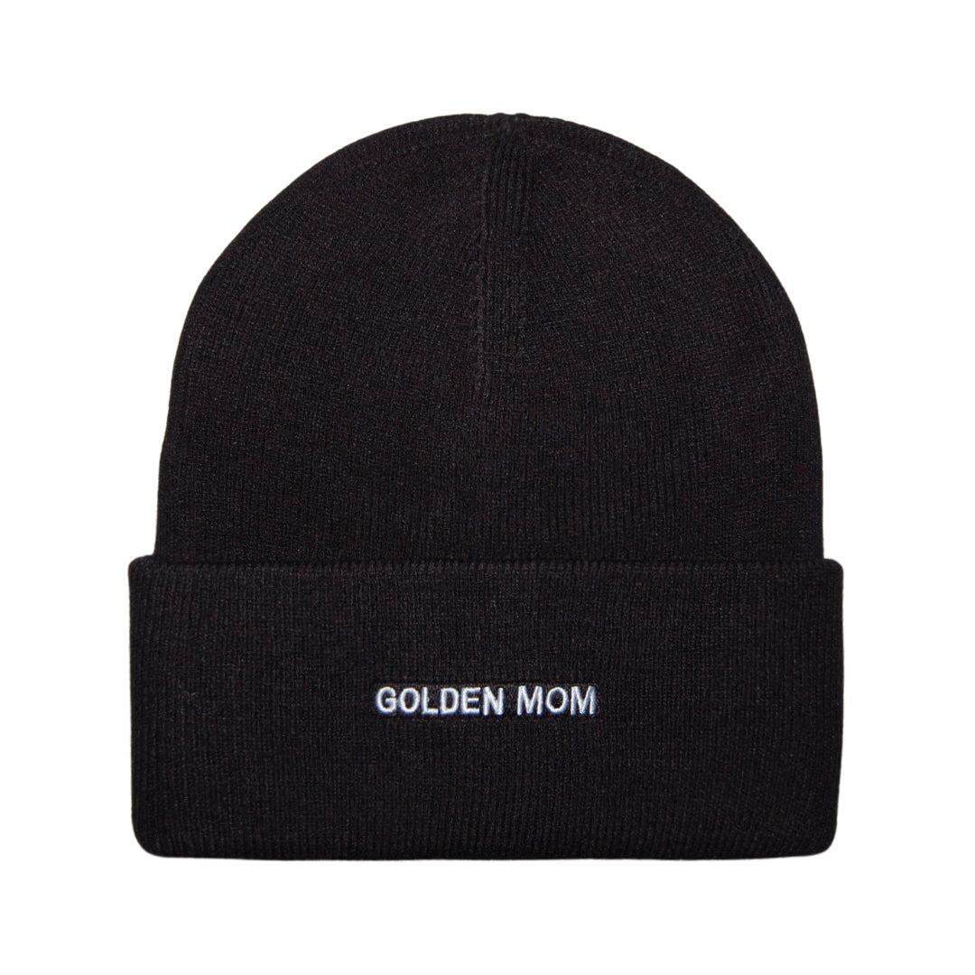 HatPhile Golden Mom & Golden Dad Embroidered Beanies – Made for Retriever Lovers with Golden Hearts