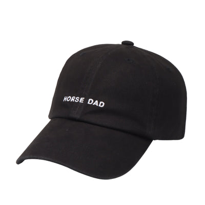 HatPhile Horse Dad Soft Baseball Cap – Adjustable Cotton Hat for Horse Lovers