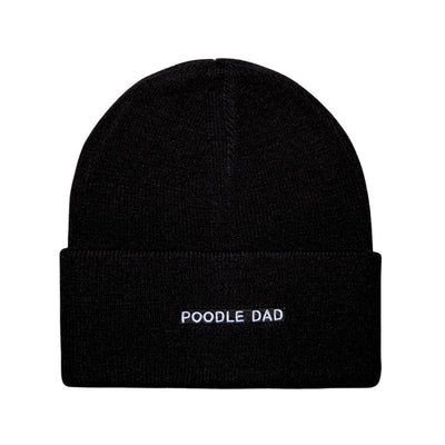 HatPhile Poodle Mom & Poodle Dad Embroidered Beanies – Celebrate Your Poodle Pride in Style