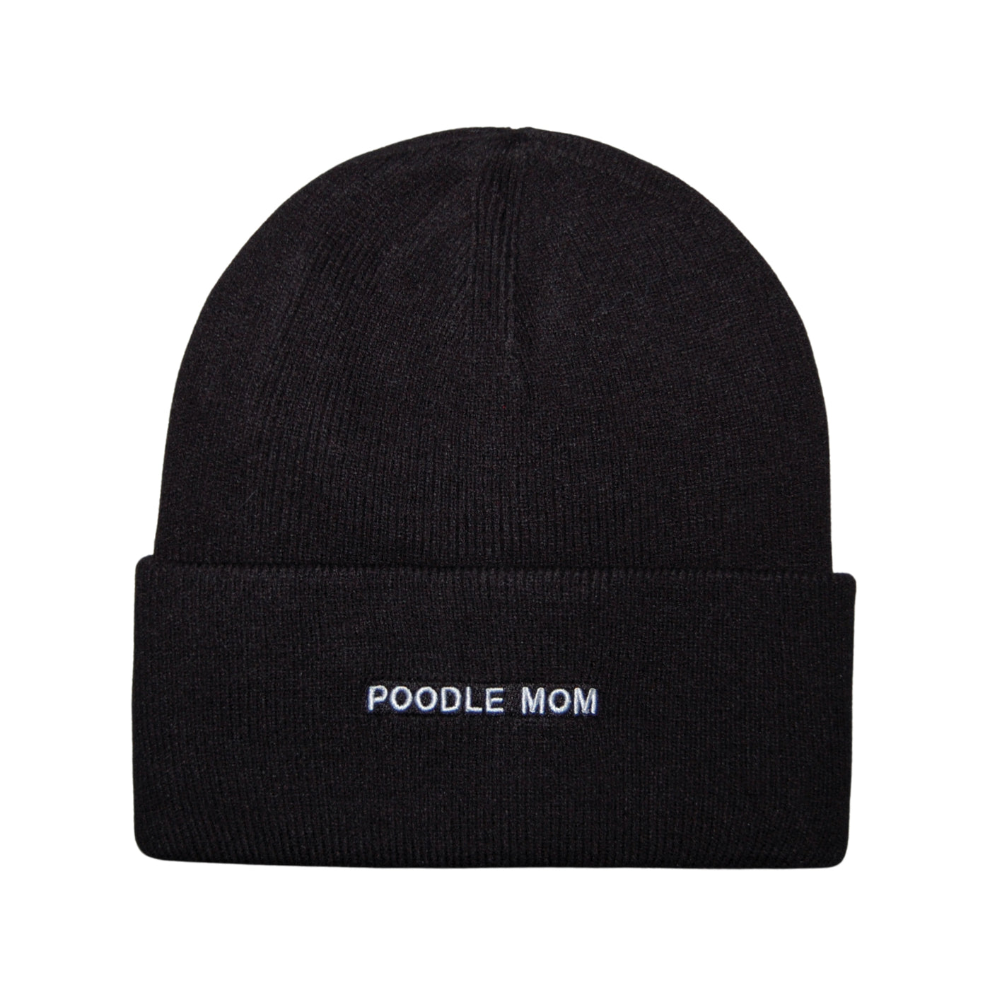 HatPhile Poodle Mom & Poodle Dad Embroidered Beanies – Celebrate Your Poodle Pride in Style