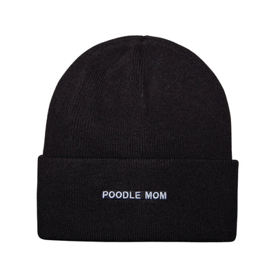 HatPhile Poodle Mom & Poodle Dad Embroidered Beanies – Celebrate Your Poodle Pride in Style