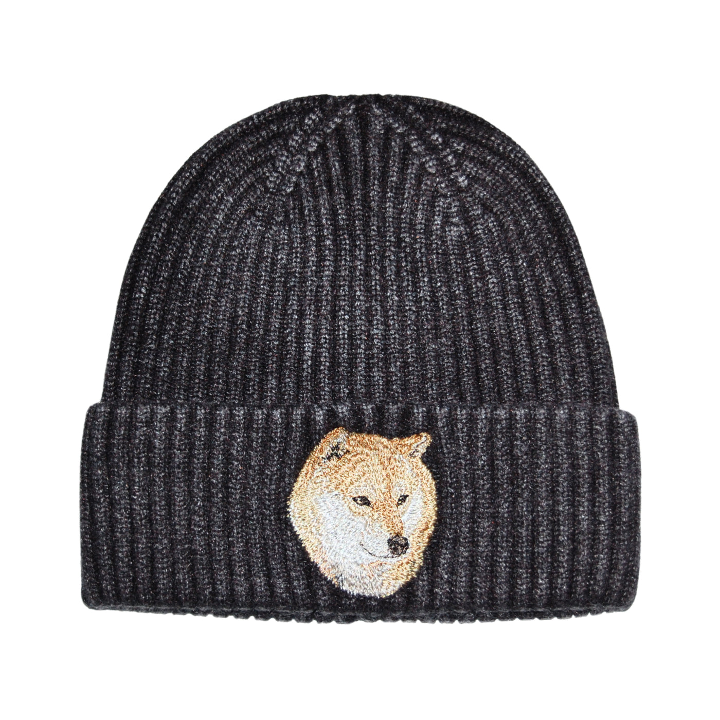 HatPhile Shiba Inu Embroidered Knit Vintage Beanie