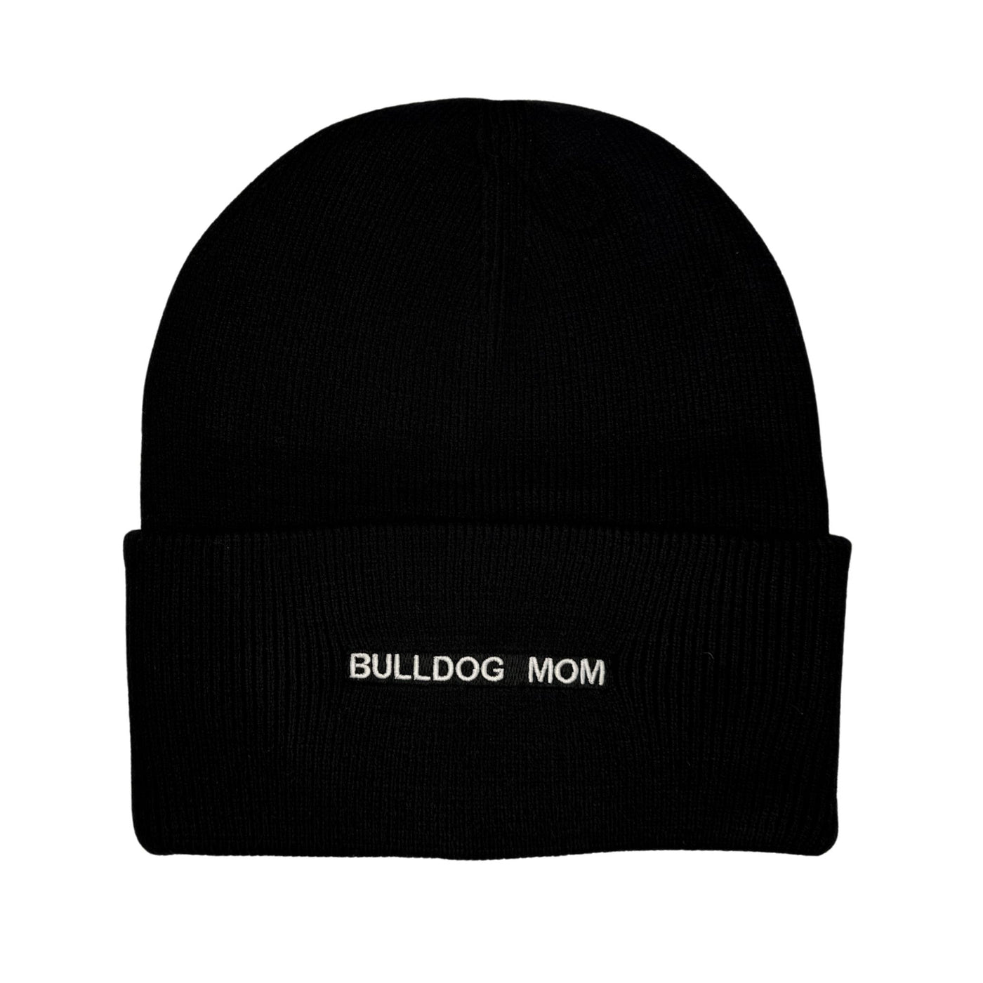 HatPhile Bulldog Mom & Bulldog Dad Embroidered Beanies – Celebrate Your Bulldog Bond in Style