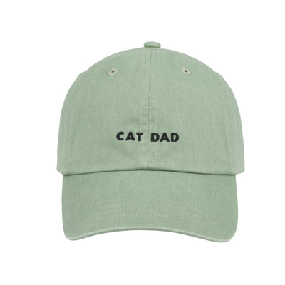 HatPhile Cat Dad Soft Baseball Cap – Adjustable Cotton Hat for Dads