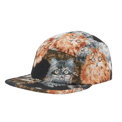 HatPhile Unique Cat Jacquard 5-Panel Hat – Playful & Premium Designs