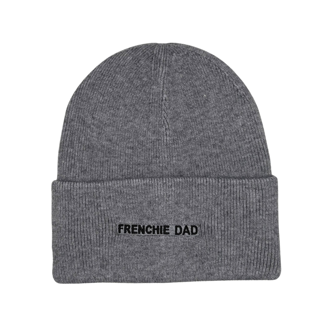 HatPhile Frenchie Mom & Frenchie Dad Embroidered Beanies – Built for Bulldog Fans with Big Hearts