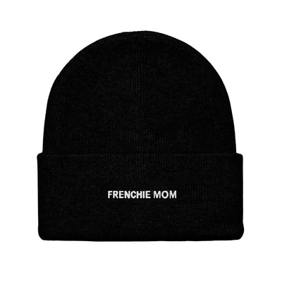 HatPhile Frenchie Mom & Frenchie Dad Embroidered Beanies – Built for Bulldog Fans with Big Hearts