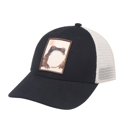 HatPhile Matsumoto Hoji Japanese Frog Patch Trucker Hat