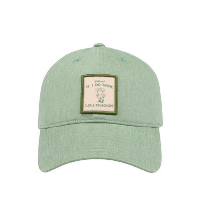 HatPhile “Y’all Mind If I Do Some LOLLYGAGGIN’” Embroidered Black Baseball Cap
